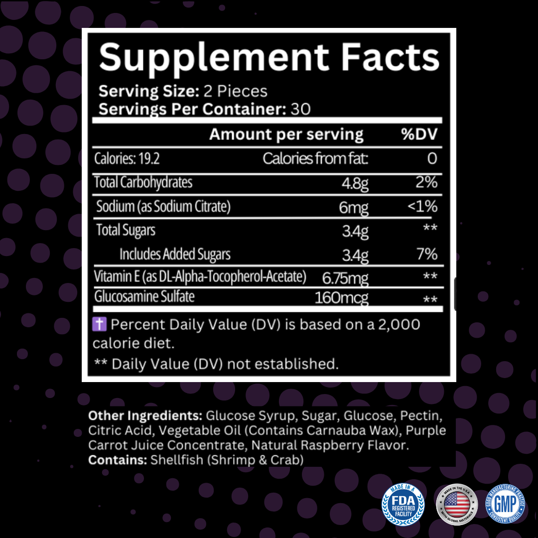 Joint Care Gummies Infographic1